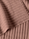 Bedfolk Rust The Ripple Towel bath towel (British brand)