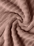 Bedfolk Rust The Ripple Towel bath towel (British brand)