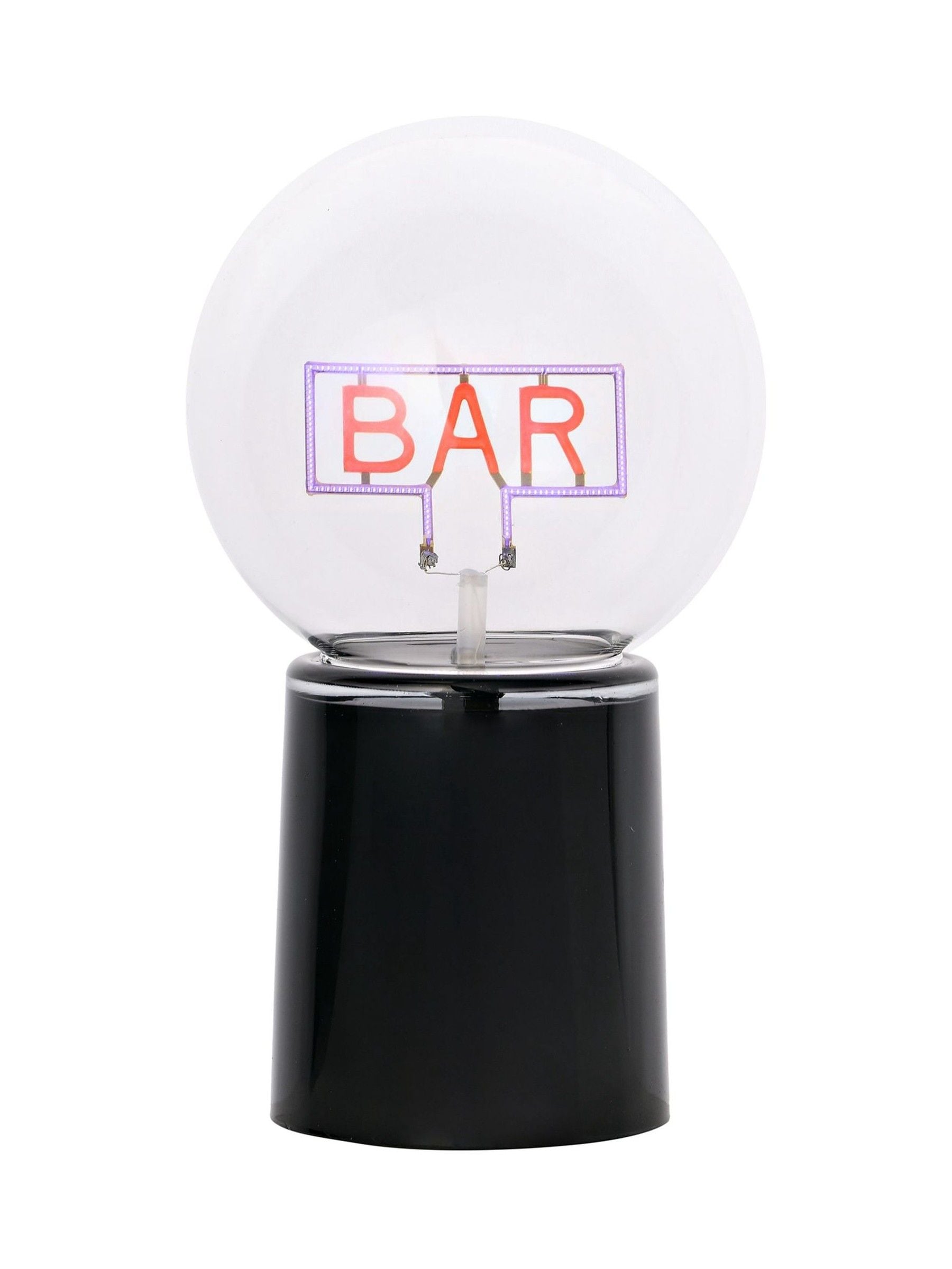 Widdop Black LED Neon Lamp with BAR sign, UK version