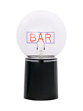 Widdop Black LED Neon Lamp with BAR sign, UK version