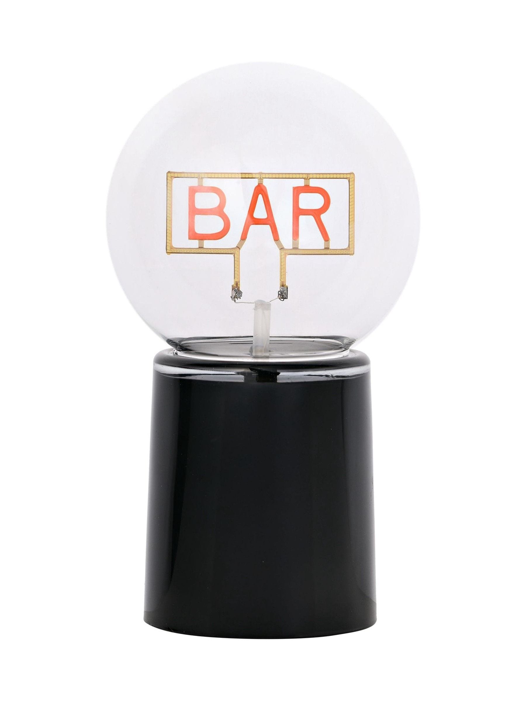Widdop Black LED Neon Lamp with BAR sign, UK version