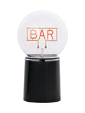 Widdop Black LED Neon Lamp with BAR sign, UK version
