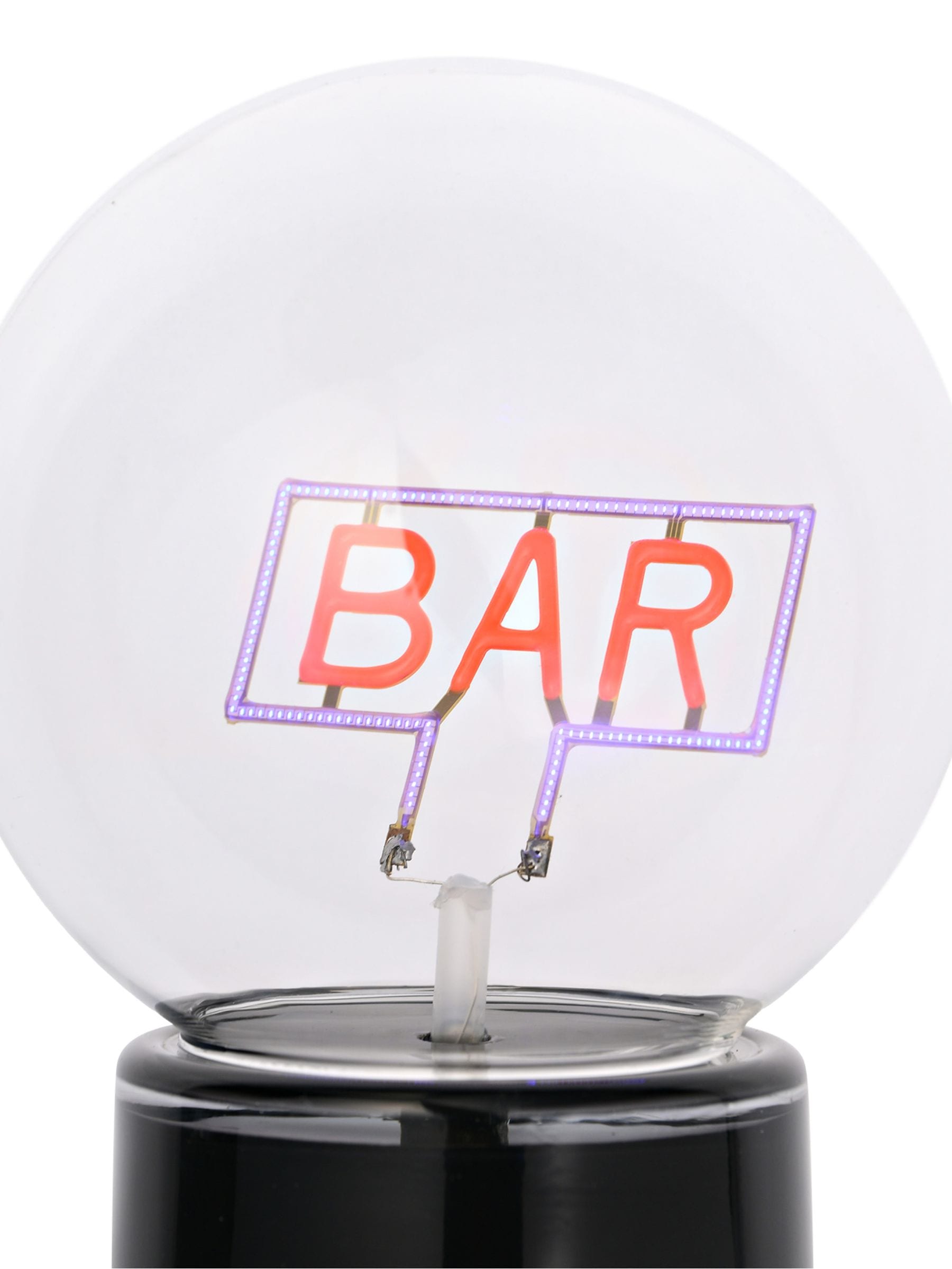 Widdop Black LED Neon Lamp with BAR sign, UK version
