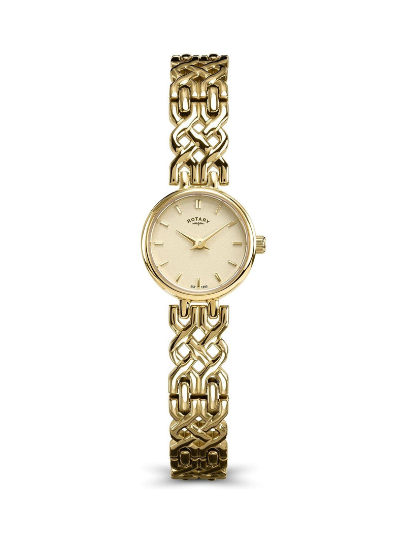 Rotary gold plated bracelet watch, UK version