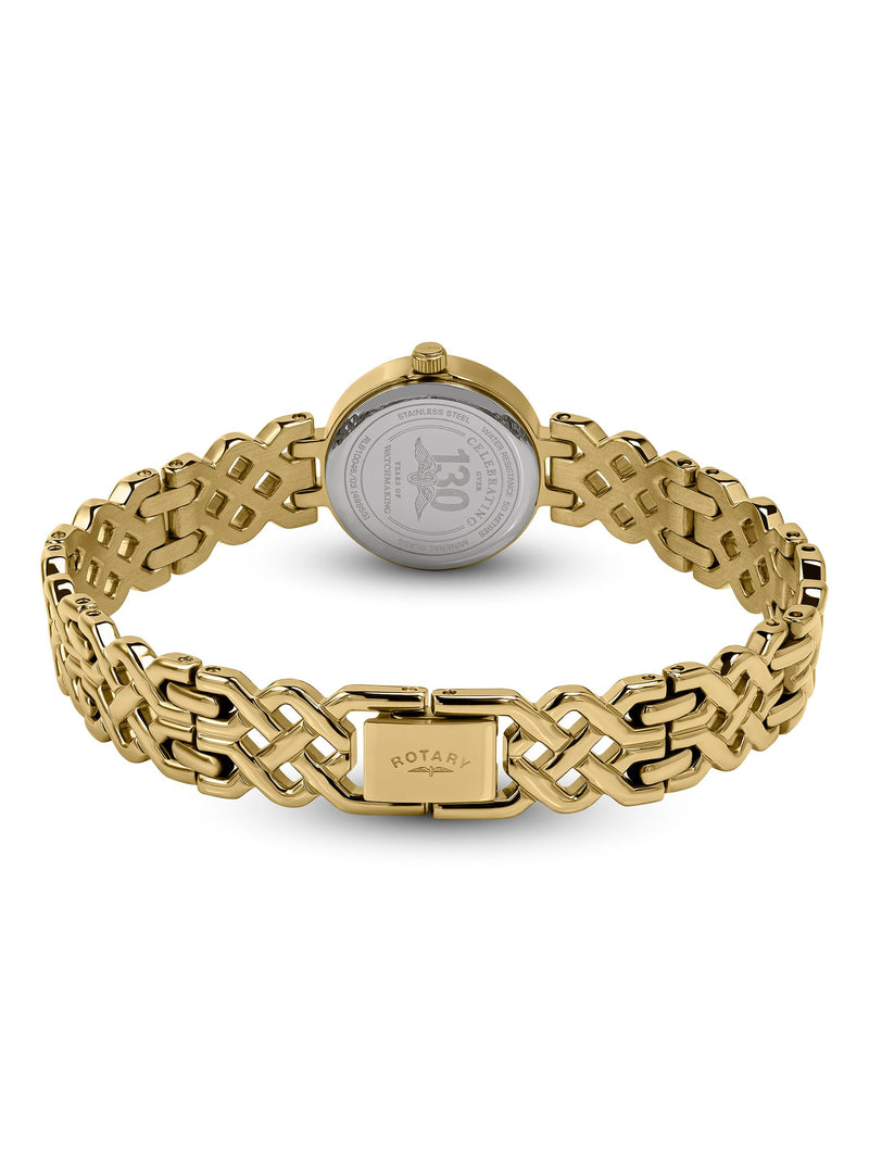 Rotary gold plated bracelet watch, UK version