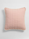 Secret Linen Store Blush Pink Vivienne Quilted Cushion Cover