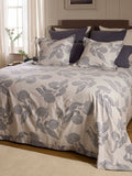 Secret Linen Store French Blue Iona cotton throw, UK version