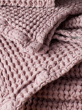 Secret Linen Store Vintage Rose waffle towel, UK version