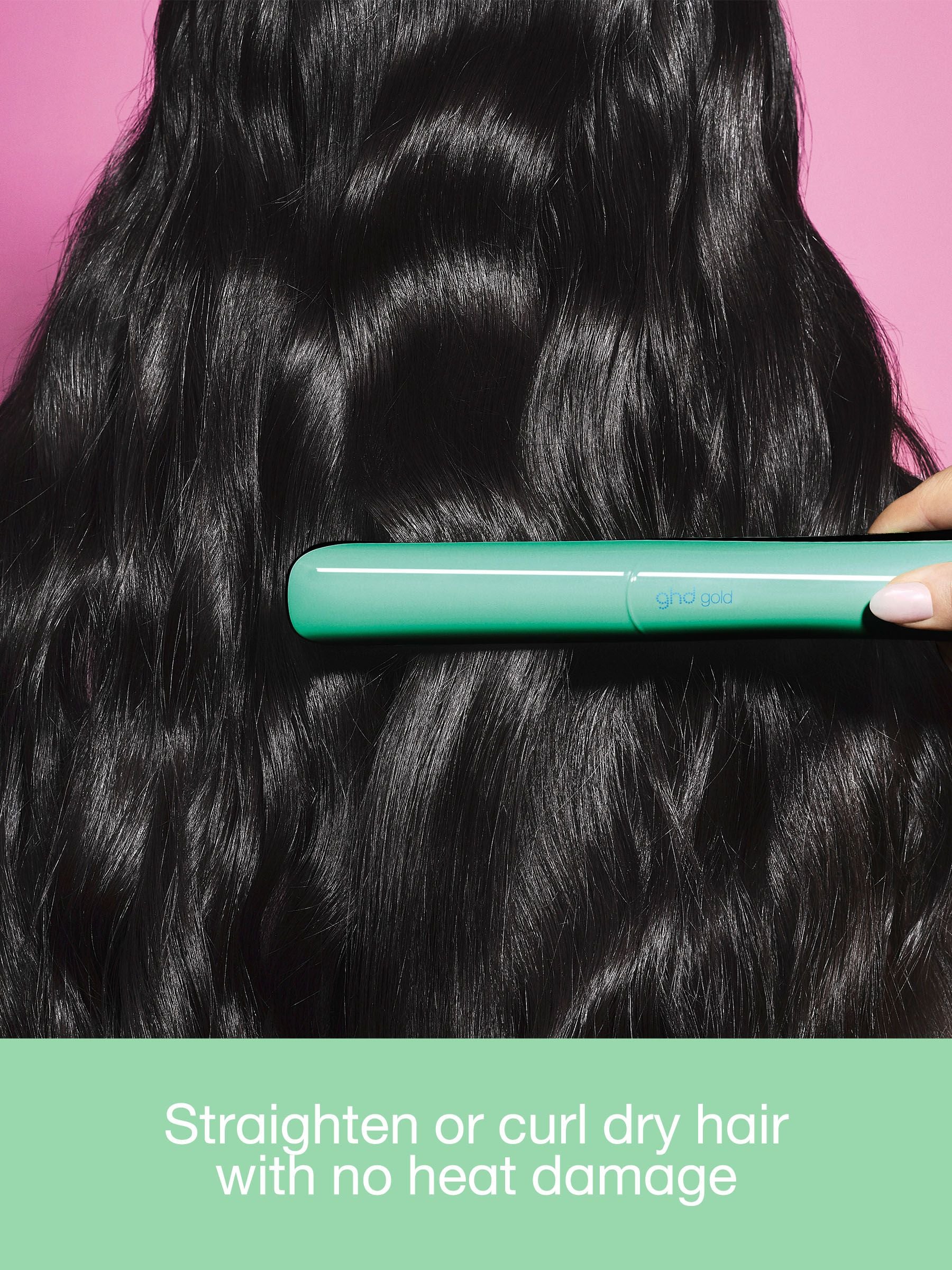 ghd Gold straightener Jelly Mint limited edition (British brand)