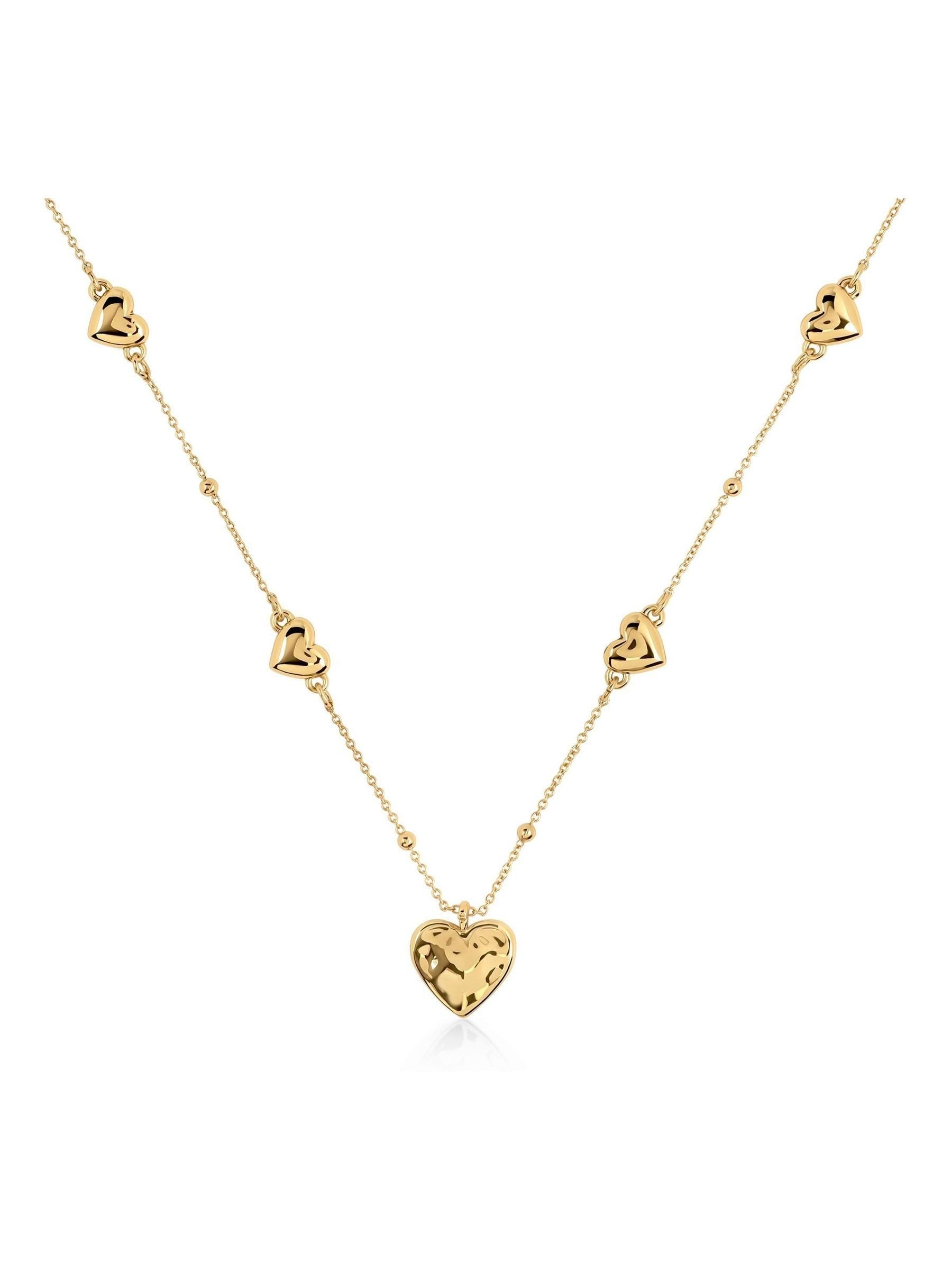 Radley 18ct gold plated heart pendant necklace, imported from the UK