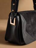 Russell & Bromley Black Counter Cross-Body Bag (British brand)
