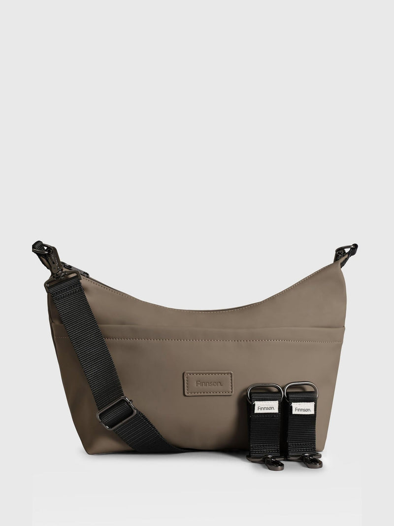 Finnson Fia oversized sling stroller organiser mocha - British product