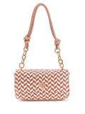 Guess pink Tessi flap shoulder bag - British product