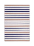 Origin Rugs cream washable coastal stripe rug - British product