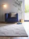Origin Rugs Cream Penny wool rug, imported from the UK
