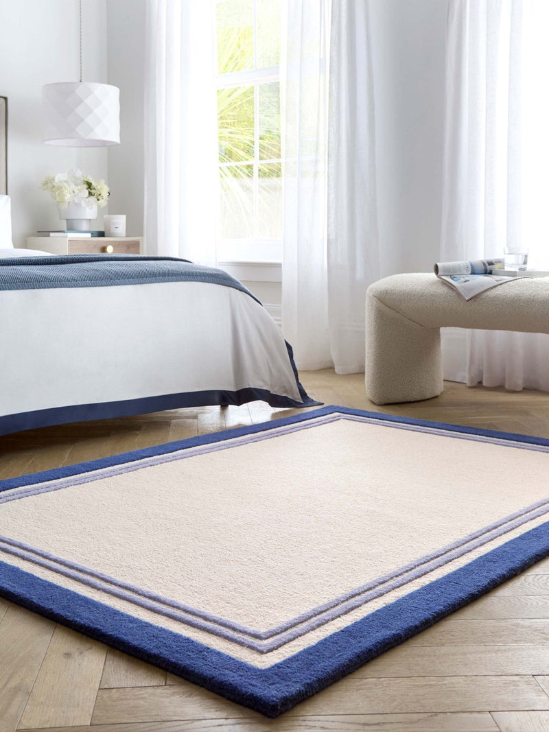Origin Rugs Blue Piper Wool Rug
