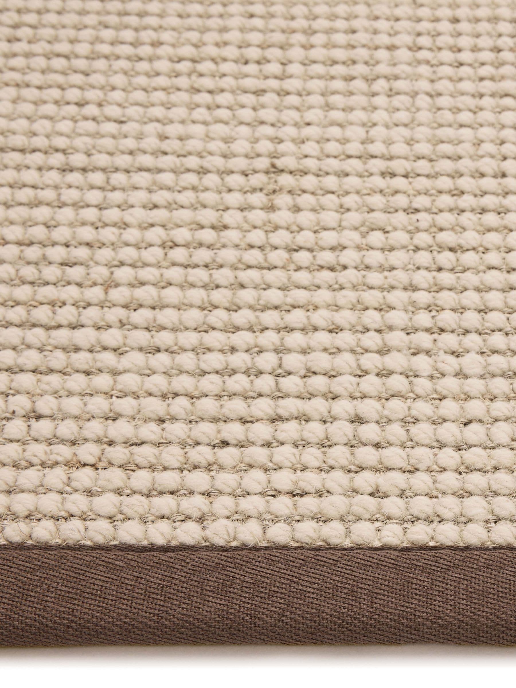 Origin Rugs mocha border sisal boucle rug 150x80cm, UK version