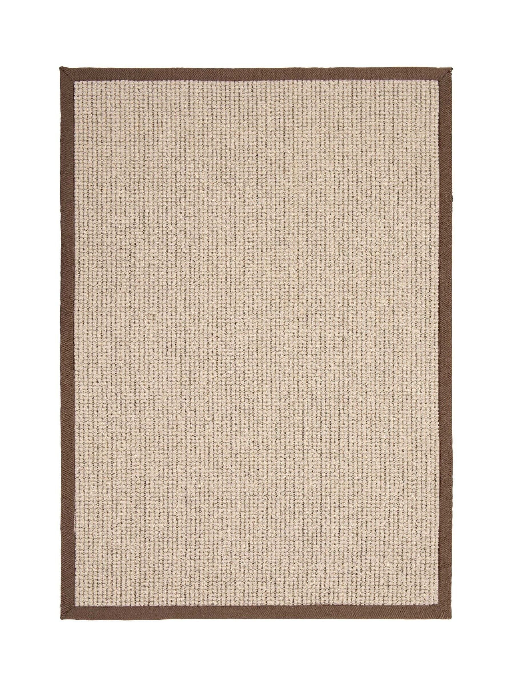 Origin Rugs mocha border sisal boucle rug 150x80cm, UK version