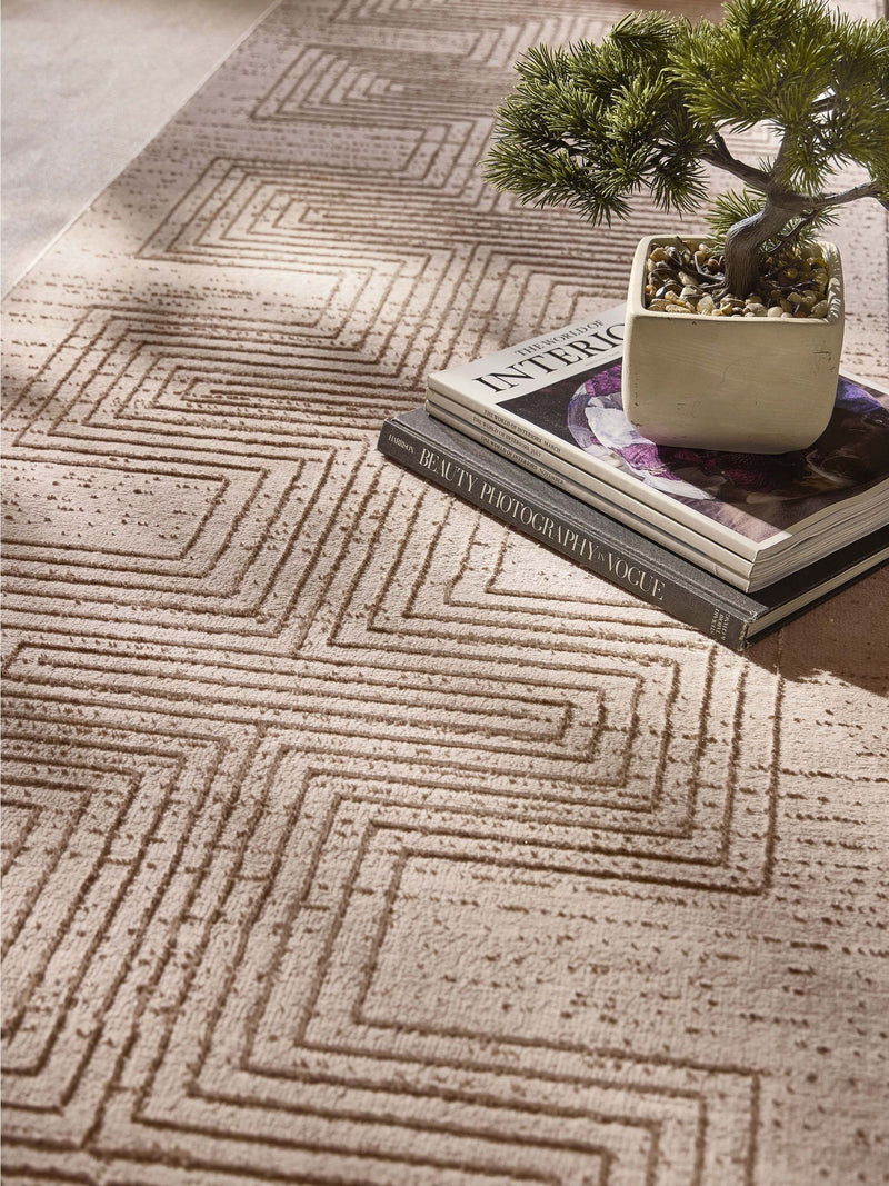 Origin Rugs Calacatta Lines runner rug 230cm, UK version