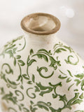 Dibor green botanical bottle vase 31cm, UK version