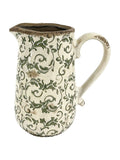 Dibor green botanical pitcher jug large, British brand