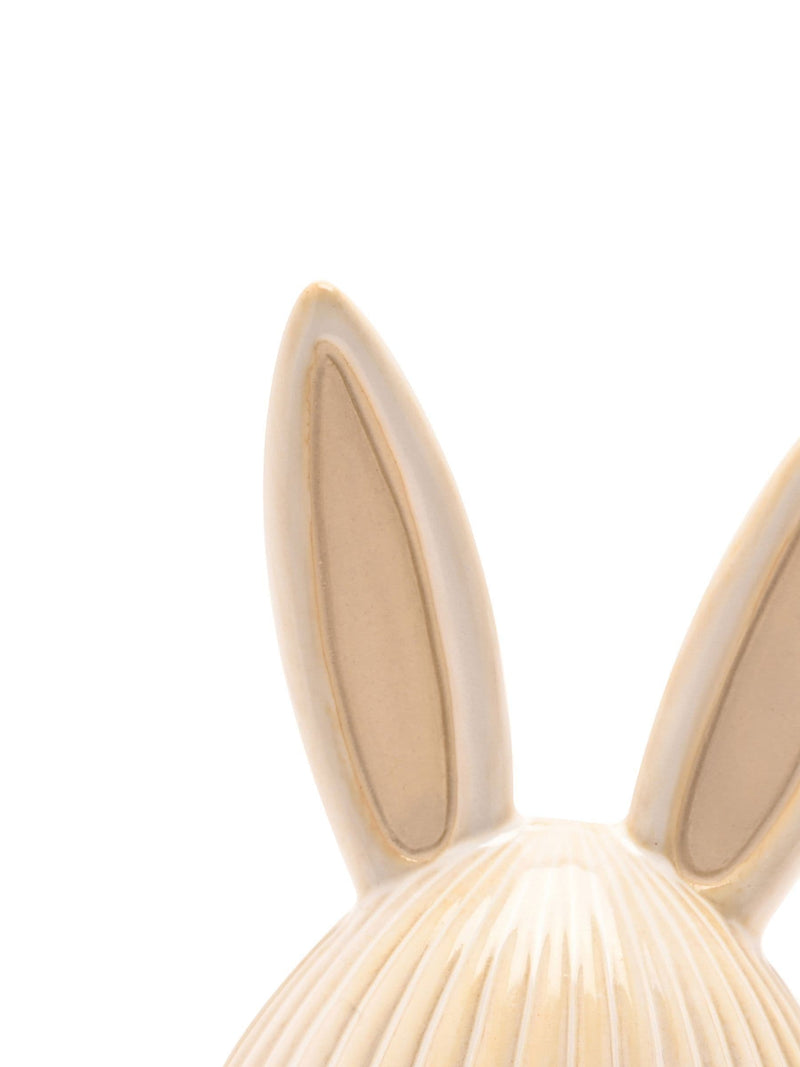 Widdop white Easter egg bunny ears ornament 16cm (British brand)