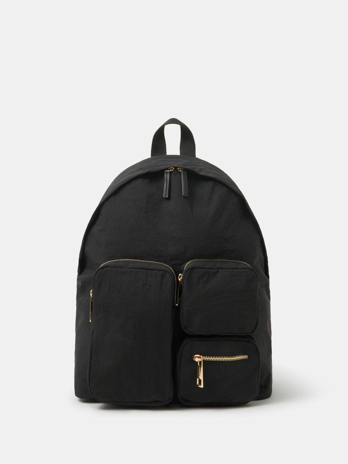 Accessorize black multi-pocket backpack, UK version