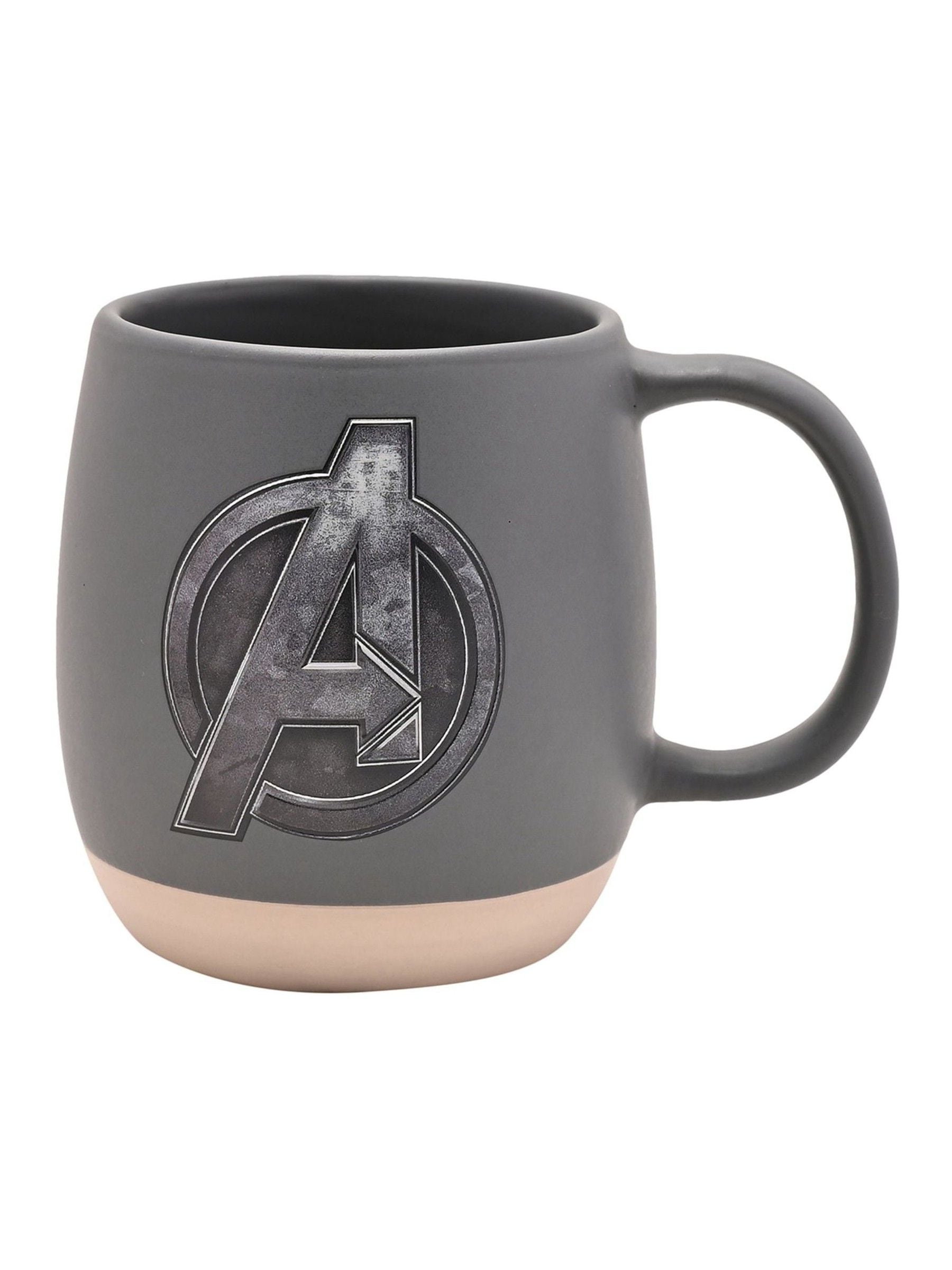 Marvel Captain America ceramic mug grey matte finish, UK version