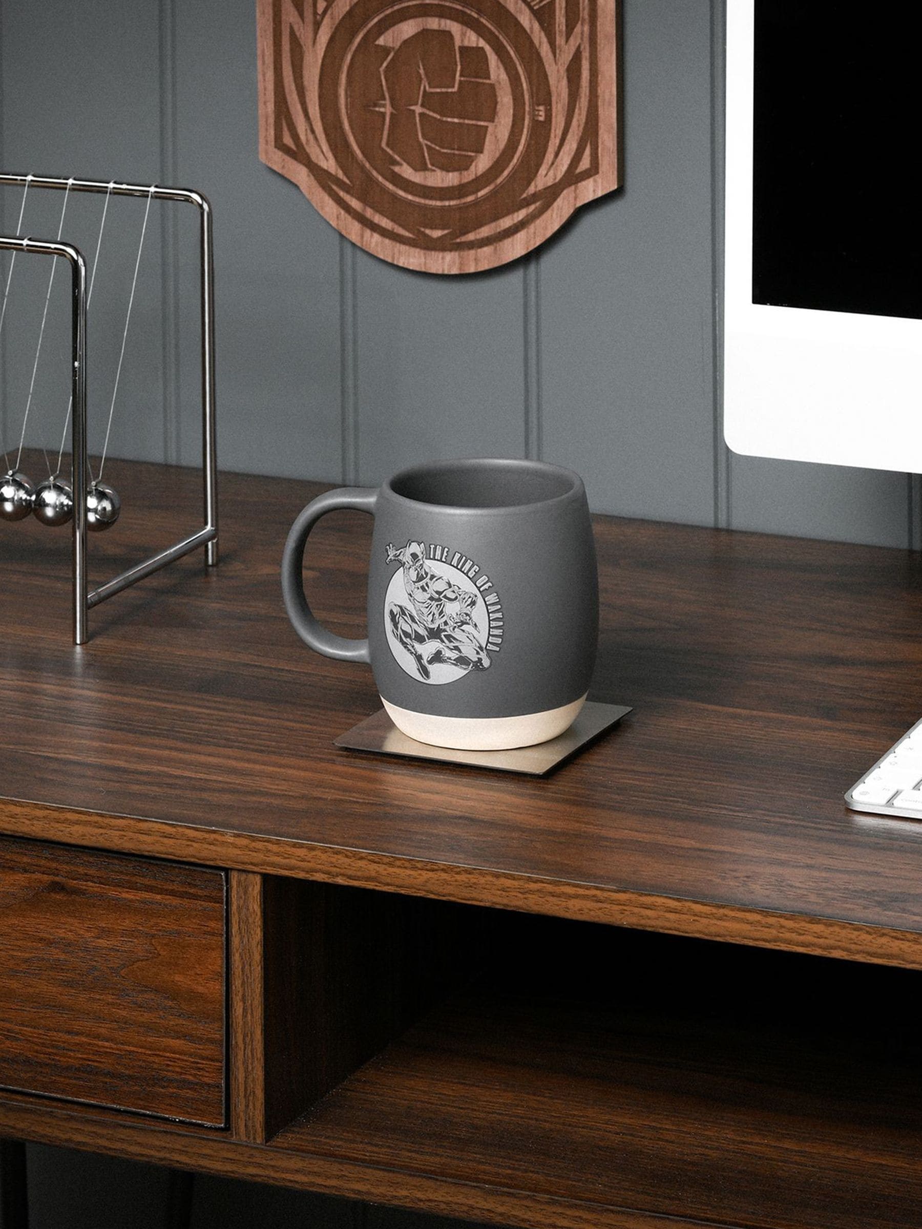Marvel Black Panther ceramic mug, 10.5cm tall, British brand