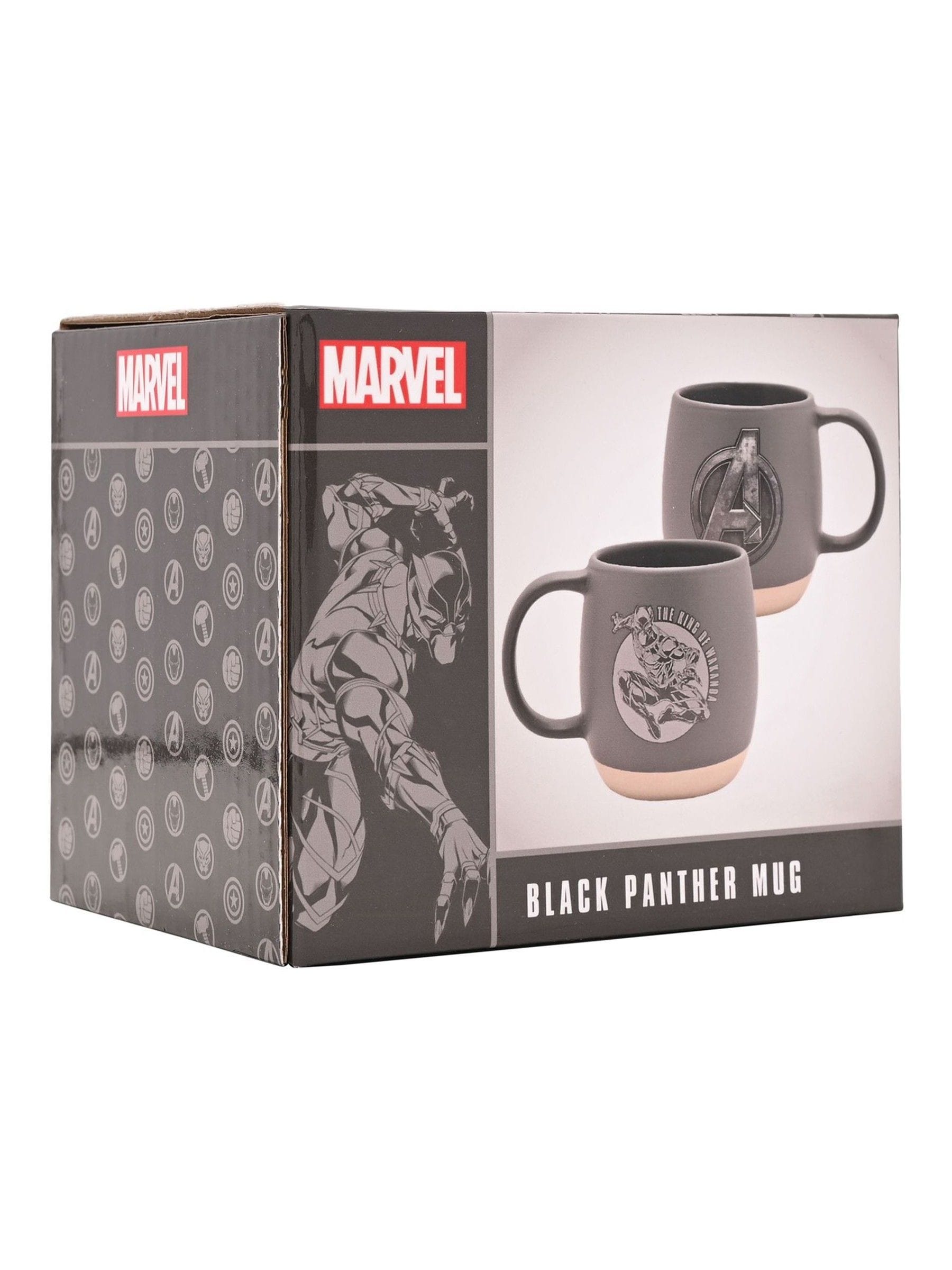 Marvel Black Panther ceramic mug, 10.5cm tall, British brand