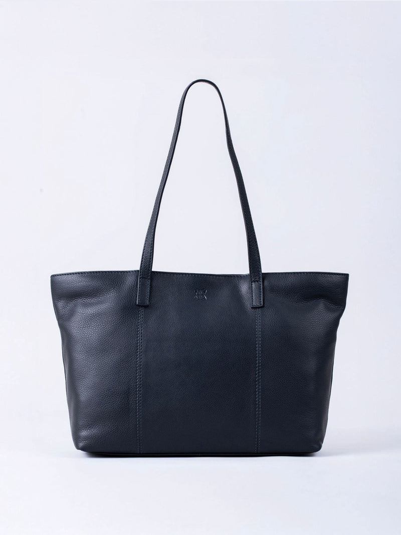 Lakeland Leather White Torver Classic Tote Bag