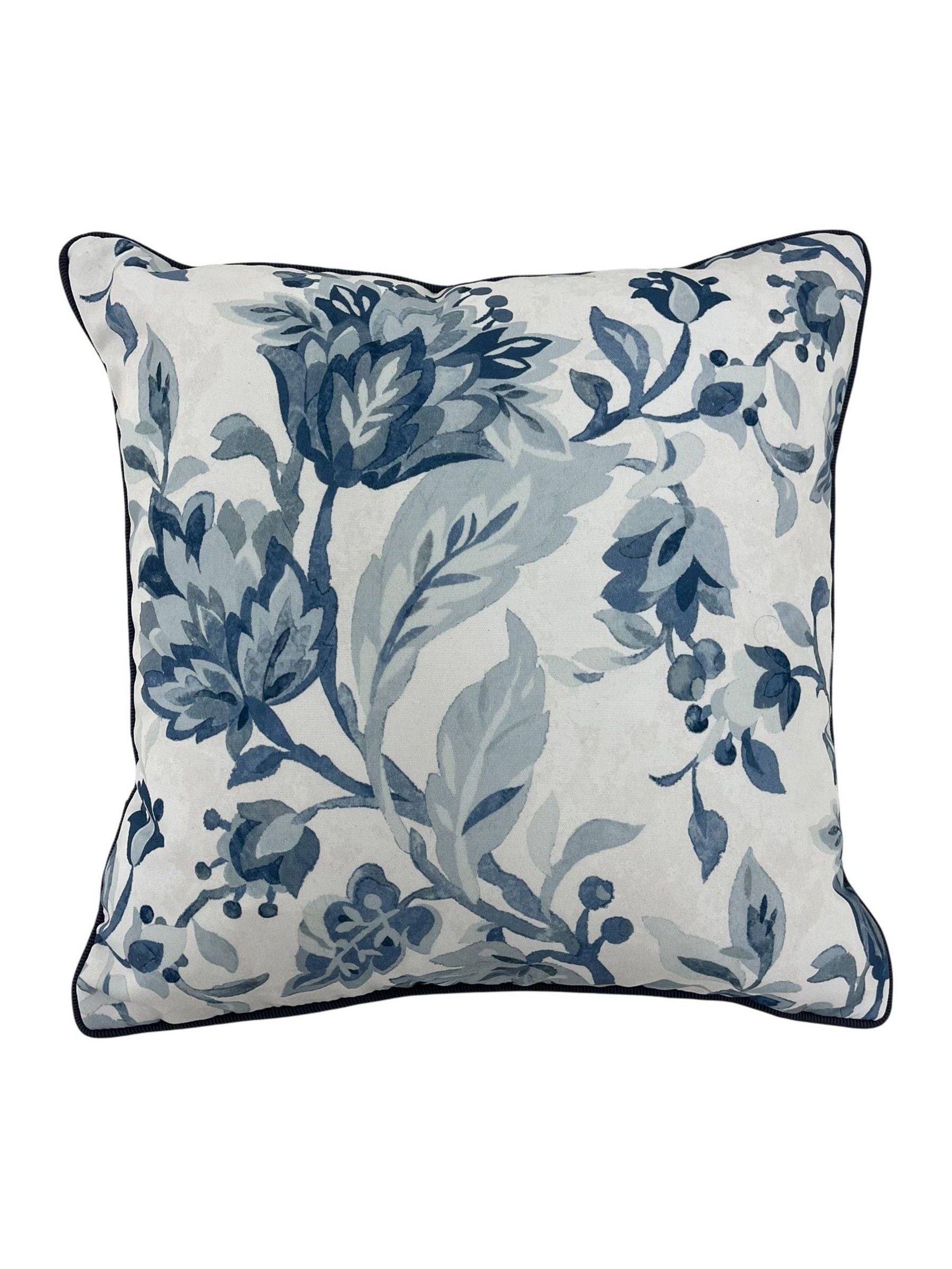 Laura Ashley Blue Adwick scatter cushion 40cm, UK version