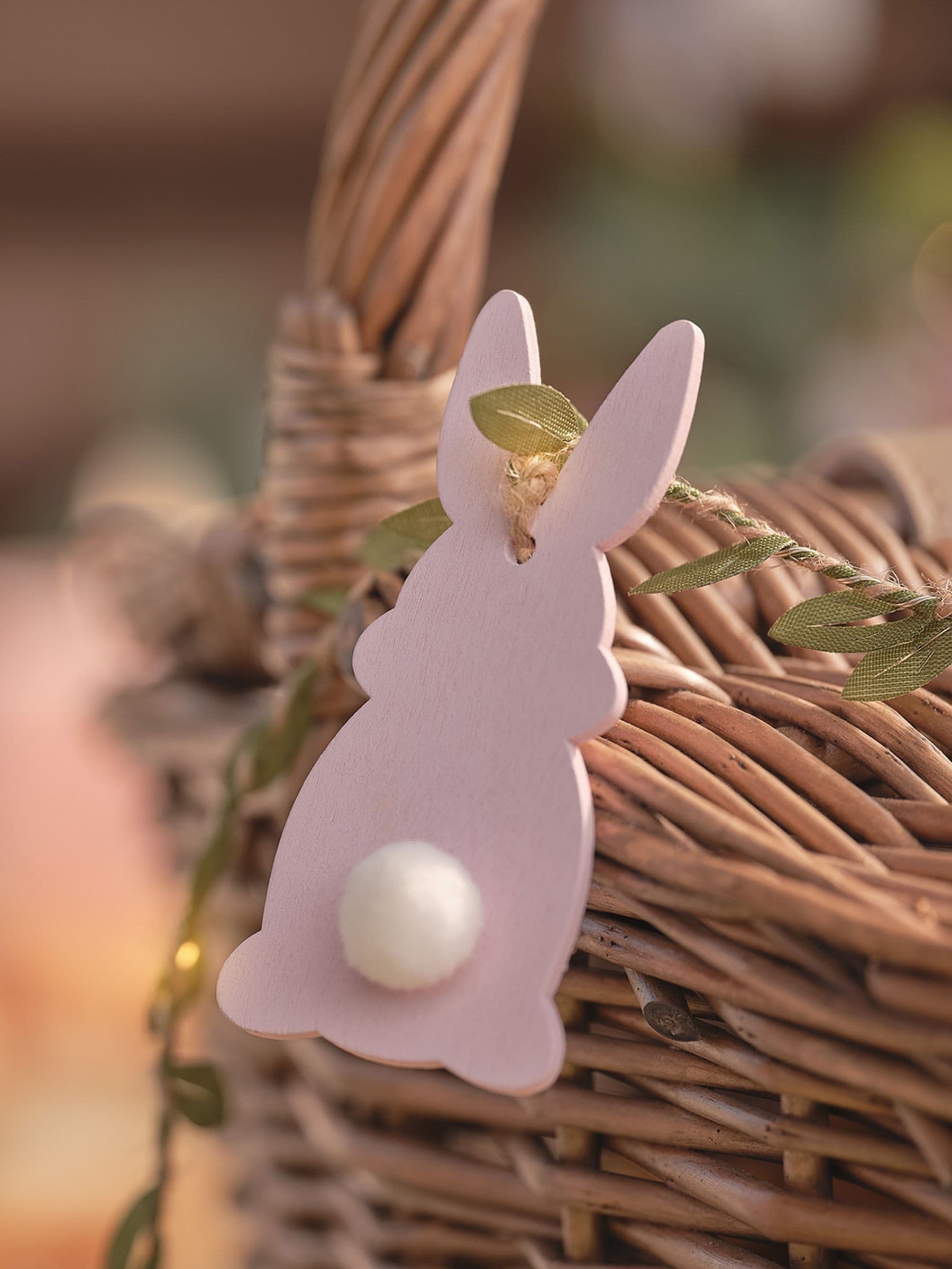 Lights4fun bunny garland with micro LEDs 200cm, imported from the UK