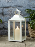 Lights4fun White Albury TruGlow lantern medium, UK version