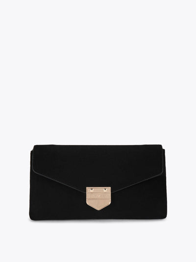 Next Carvela Black Maria Envelope Clutch Bag- Buy online at McGrocer