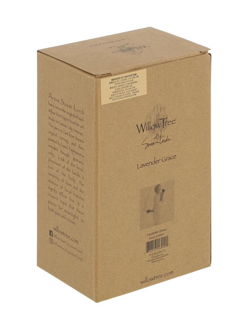 Willow Tree Lavender Grace figurine off-white 14cm - British product
