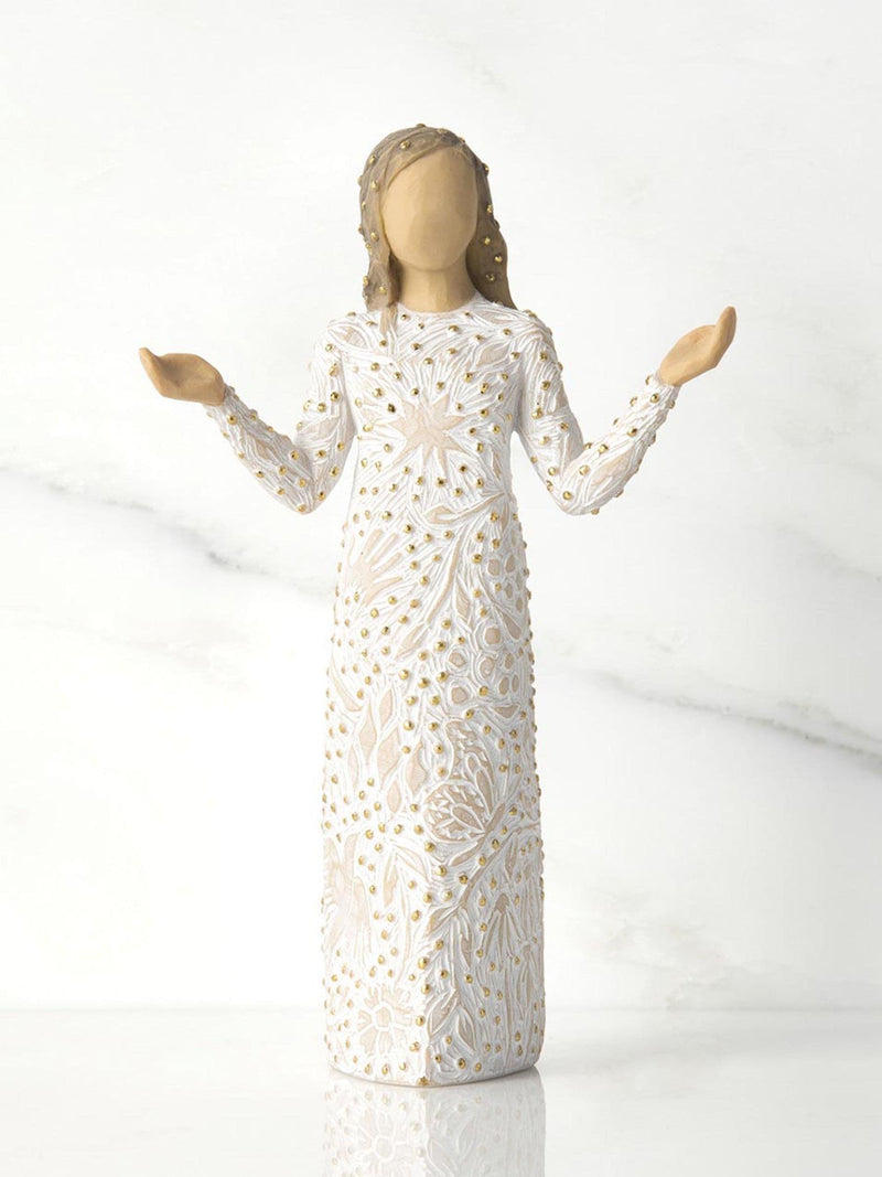 Willow Tree Off White Everyday Blessings figurine, imported from the UK