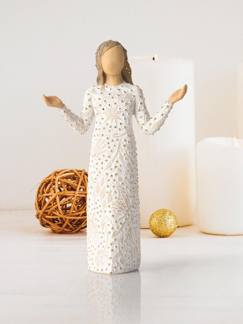 Willow Tree Off White Everyday Blessings figurine, imported from the UK