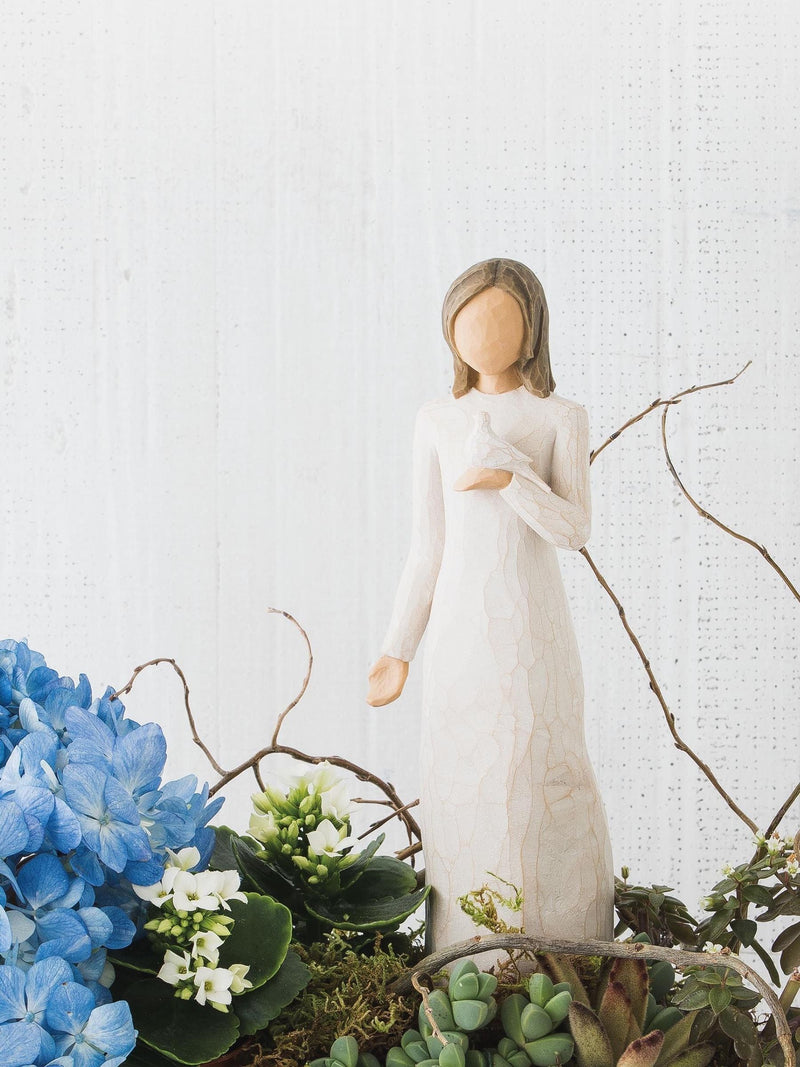 Willow Tree off white sympathy figurine 23cm - British product