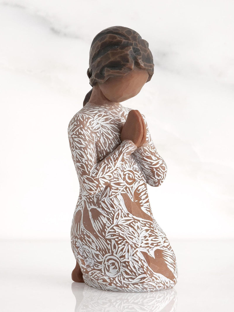 Willow Tree Prayer of Peace darker skin figurine 10cm - British product