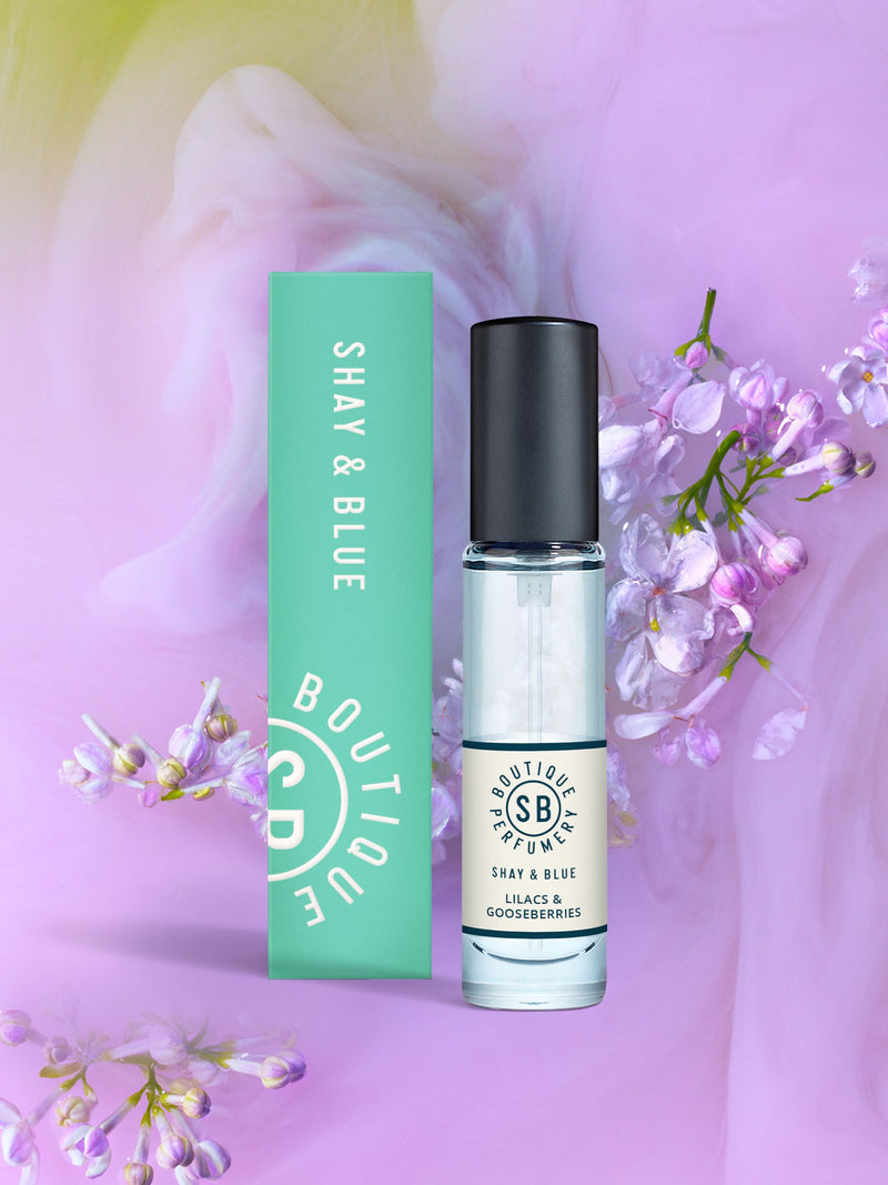 Shay & Blue Lilacs Gooseberries Eau de Parfum 10ml (British brand)