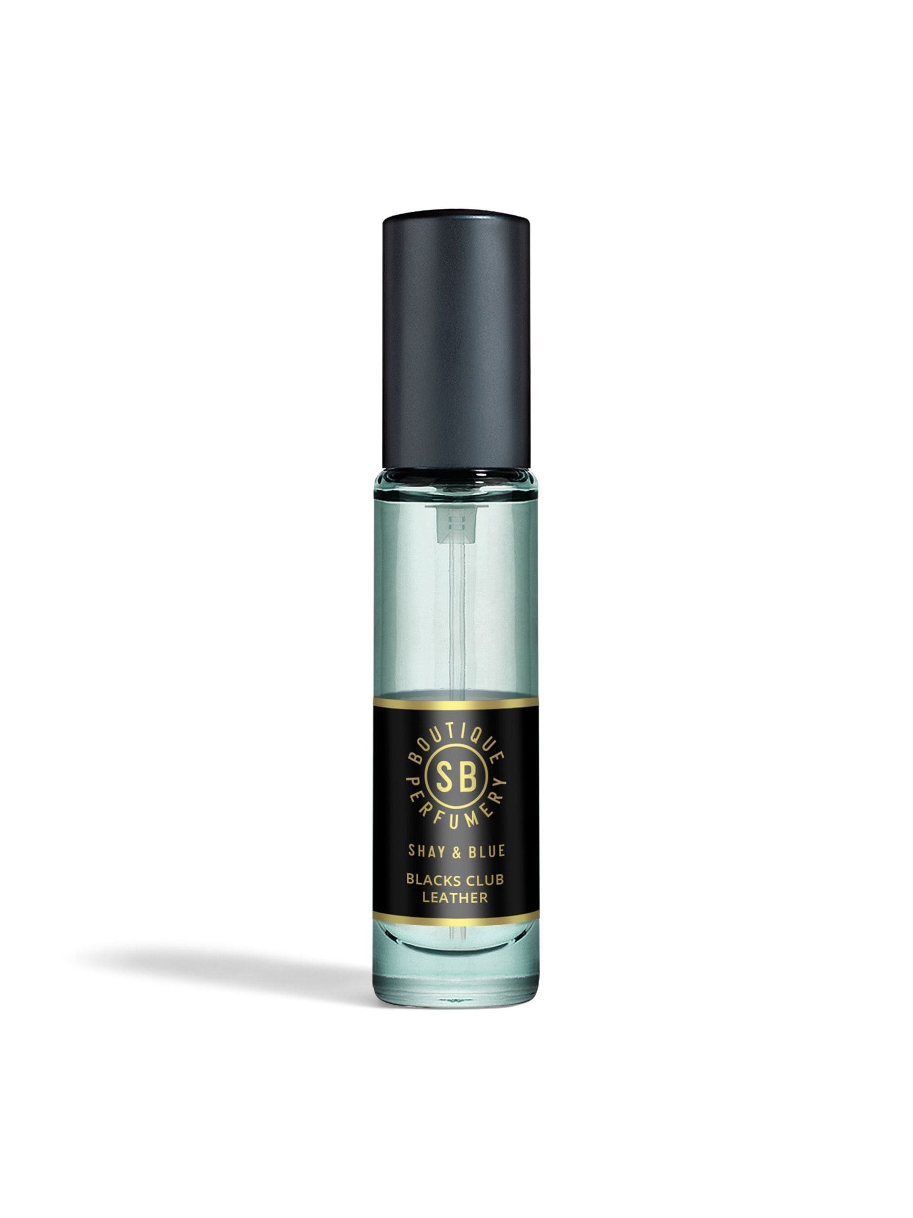 Shay & Blue Blacks Club Leather Fragrance 10ml, UK version