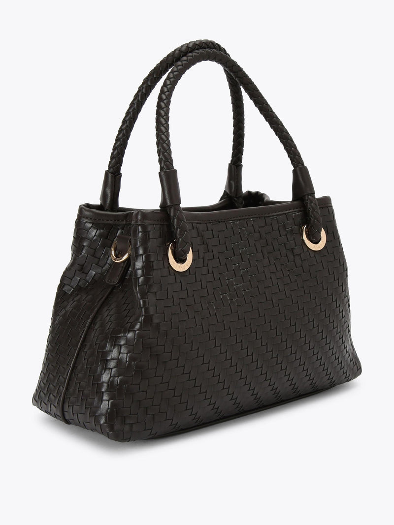 Carvela Antionia Weave Mini Bag brown woven synthetic (British brand)