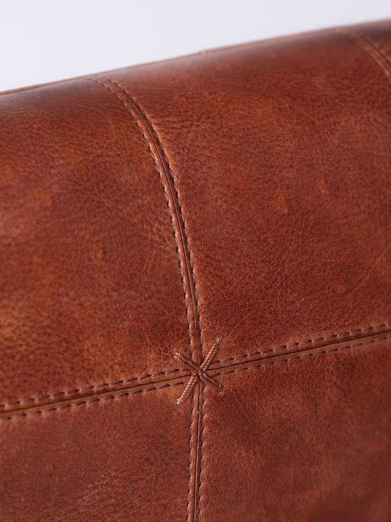 Lakeland Leather brown Patterdale cross-body bag, imported from the UK