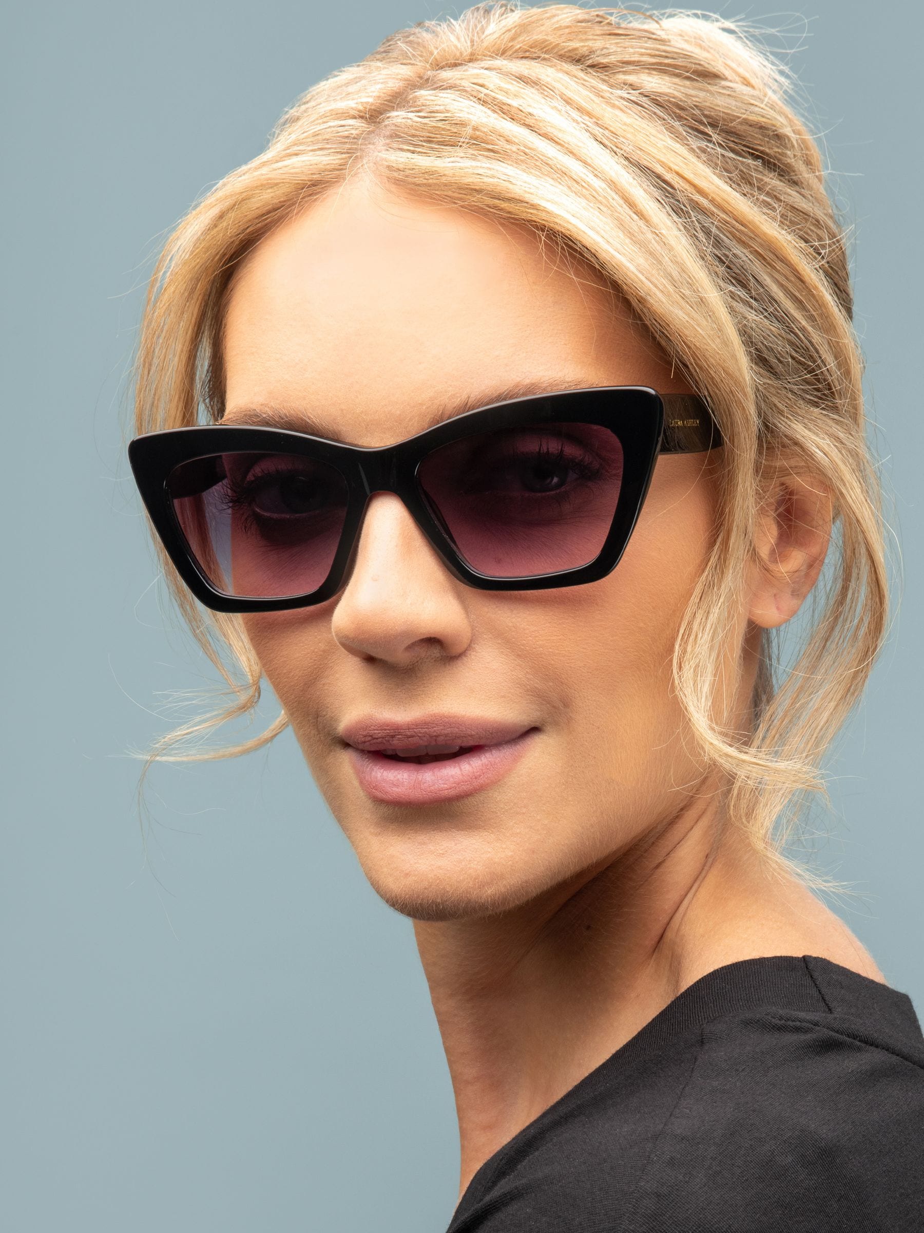 Laura Ashley Red Winged Sunglasses