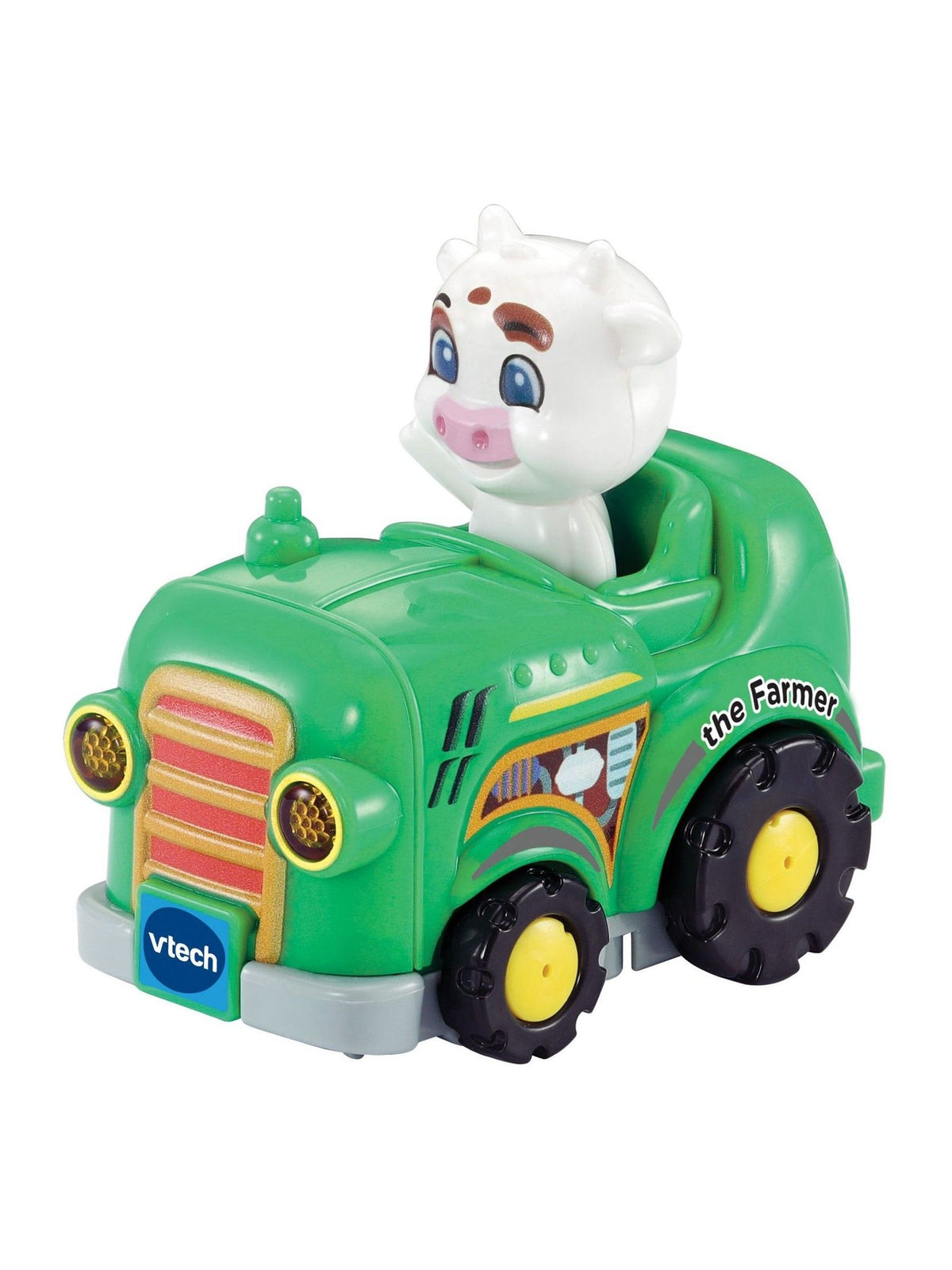 VTech Toot-Toot Drivers Colin Cow farmer toy car (British brand)