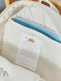 My 1st Years colour block quilted medium backpack - British product