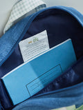 My 1st Years personalised tractor denim medium backpack (British brand)