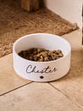 No Ordinary Gift paw print pet bowl 15cm - British product