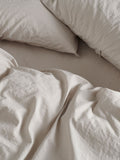Bedfolk Natural Relaxed Cotton Pillowcases Pair